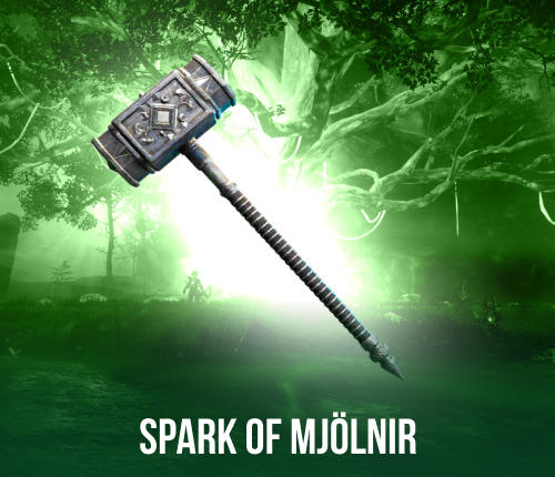 Spark of Mjölnir Artifact War Hammer